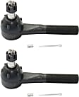 Front, Driver and Passenger Side, Outer Tie Rod Ends, RWD