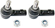 Front, Driver and Passenger Side, Outer Tie Rod Ends