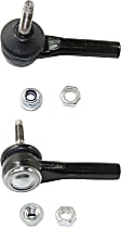 Front, Driver and Passenger Side, Outer Tie Rod Ends