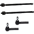 Front, Driver and Passenger Side, Inner and Outer Tie Rod Ends