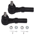 Front, Driver and Passenger Side, Outer Tie Rod Ends