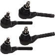 Front, Driver and Passenger Side, Inner and Outer Tie Rod Ends