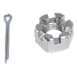 Front, Driver and Passenger Side, Inner and Outer Tie Rod Ends