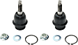 Front, Driver and Passenger Side, Lower Ball Joints