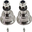 2016 Ram 2500 - Front, Driver and Passenger Side, Upper Non-Adjustable Type, Offset Ball Joint Replaces OE to provide 0.5 Degrees Positive or Negative Camber / Caster Change