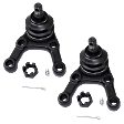 Front, Driver and Passenger Side, Lower Ball Joints, Four Wheel Drive