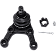 Front, Driver and Passenger Side, Upper and Lower Ball Joint