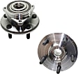 2014 Jeep Grand Cherokee Laredo - Front, Driver and Passenger Side Wheel Hub, 5 Lugs, With Bearing