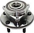 2014 Jeep Grand Cherokee Laredo - Front, Driver and Passenger Side Wheel Hub, 5 Lugs, With Bearing