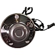 Rear, Driver and Passenger Side Wheel Hub, 5 Lugs, With Bearing, With Sensor, FWD, 3.6L, 6Cyl