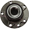 Rear, Driver and Passenger Side Wheel Hub, 5 Lugs, With Bearing