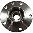 Rear, Driver and Passenger Side Wheel Hub, 5 Lugs, With Bearing
