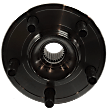 Rear, Driver and Passenger Side Wheel Hub, 5 Lugs, With Bearing