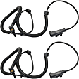 Front, Driver and Passenger Side ABS Speed Sensors