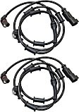 2008 Dodge Ram 1500 - Front, Driver and Passenger Side ABS Speed Sensor,  With Heavy Duty Suspension, 4WD