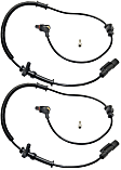 Front, Driver and Passenger Side ABS Speed Sensor Set of 2
