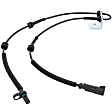 Front, Driver and Passenger Side ABS Speed Sensors
