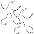 ABS Speed Sensor Set of 4