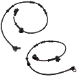 Front, Driver and Passenger Side ABS Speed Sensors