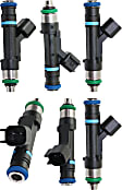 Fuel Injectors, 6 Cyl., 3.7L Engine, GAS