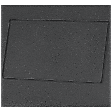 Non-wrap, Driver and Passenger Side Bed Rail Caps, Black, Plastic, 6 Ft. Bed