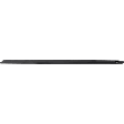 Non-wrap, Driver and Passenger Side Bed Rail Caps, Black, Plastic, 6 Ft. Bed