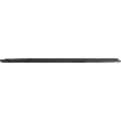 Non-wrap, Driver and Passenger Side Bed Rail Caps, Black, Plastic, 6 Ft. Bed