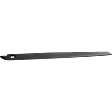 Non-wrap, Driver and Passenger Side Bed Rail Caps, Black, Plastic, 6 Ft. Bed