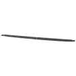 Non-wrap Bed Rail Cap, Textured Black, Plastic