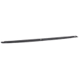Non-wrap Bed Rail Cap, Textured Black, Plastic