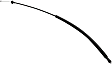 Rear, Driver and Passenger Side Door Latch Cable