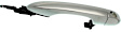 Front and Rear, Driver and Passenger Side Exterior Door Handles, Chrome, Driver Side - With Key Hole; Passenger Side - Without Key Hole