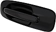 2006 Dodge Caravan - Front, Driver and Passenger Side Smooth Black Exterior Door Handle, Without Key Hole
