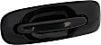 2006 Dodge Caravan - Front, Driver and Passenger Side Smooth Black Exterior Door Handle, Without Key Hole