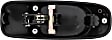 2006 Dodge Caravan - Front, Driver and Passenger Side Smooth Black Exterior Door Handle, Without Key Hole