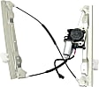 2013 Chrysler 200 - Front, Driver and Passenger Side Power Window Regulator, With Motor