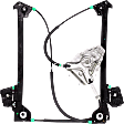 Front, Driver and Passenger Side Power Window Regulator, Without Motor