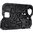 2011-2020 Ram 2500 - Front, Driver and Passenger Side Power Window Regulator, With Motor