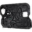 2011-2020 Ram 2500 - Front, Driver and Passenger Side Power Window Regulator, With Motor