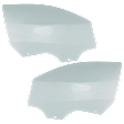 Front, Driver and Passenger Side Door Glasses, Green Tint, Replaces NAGS No. DD11107GTN, DD11108GTN