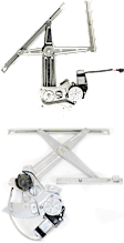 Power Window Regulator, With Motor