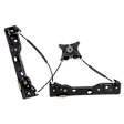Rear, Driver and Passenger Side Power Window Regulator, Without Motor