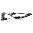 Rear, Driver and Passenger Side Power Window Regulator, Without Motor