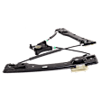 Rear, Driver and Passenger Side Power Window Regulator, Without Motor