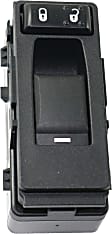 2009 Chrysler 300 - Front, Driver and Passenger Side Window Switch, Without Automatic Down, Black