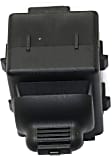 Front, Passenger Side, Rear, Driver and Passenger Side Window Switches, Black, 1-Button