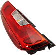 Driver and Passenger Side Halogen Tail Light, With bulb(s), OE Replacement
