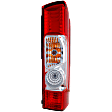 Driver and Passenger Side Halogen Tail Light, With bulb(s), OE Replacement