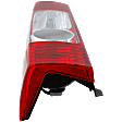 Driver and Passenger Side Halogen Tail Light, With bulb(s), OE Replacement