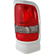 Driver and Passenger Side Halogen Tail Light, Without bulb(s), OE Replacement